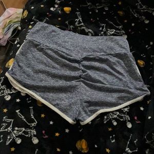 Scrunched booty shorts